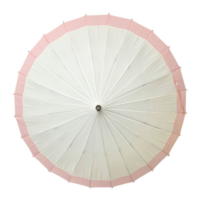 24 Bones Japanese Style Straight  Umbrella Automatic Open with High Quality Wood Handle and Strong Windproof Frame