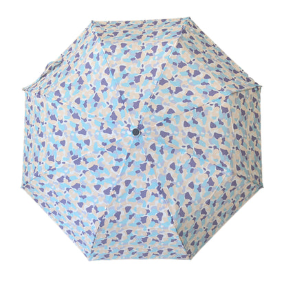 Three Folding Umbrella with Shape Memory Fabric with UV Protection and Strong Windproof Frame