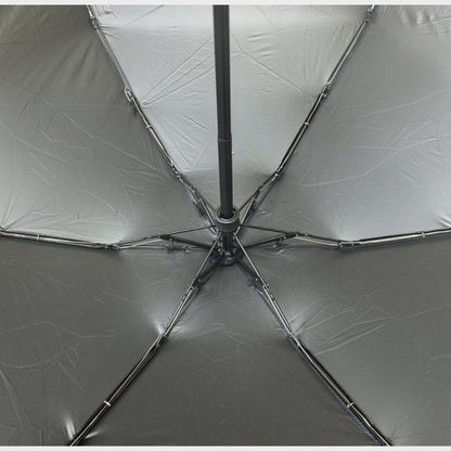 Five Folding Mini Pocket  Umbrella with Black Pu Coating and Windproof Frame for Sunny and Rainy  Customizable
