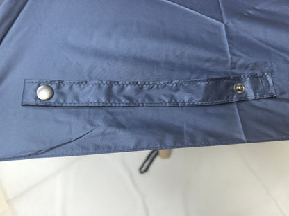 Three Folding Safety Automatic Umbrella with Black Pu Coating and Windproof Frame for Sunny and Rainy Customizable