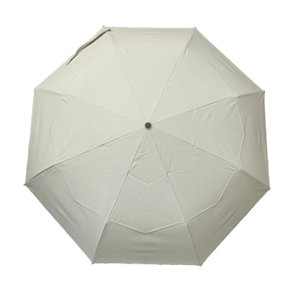 Three Folding  Automatic Umbrella with Shape Memory Uv Coated Fabric Anti-rebound Safety Easy to Close Shaft