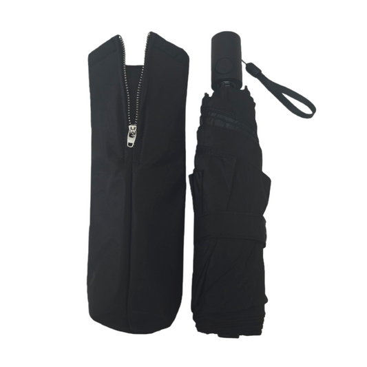 Three Folding Automatic Umbrella Lightweight with Shape Memory Uv Coated for Sunny and Rainy Anti-rebound Safety Easy to Close