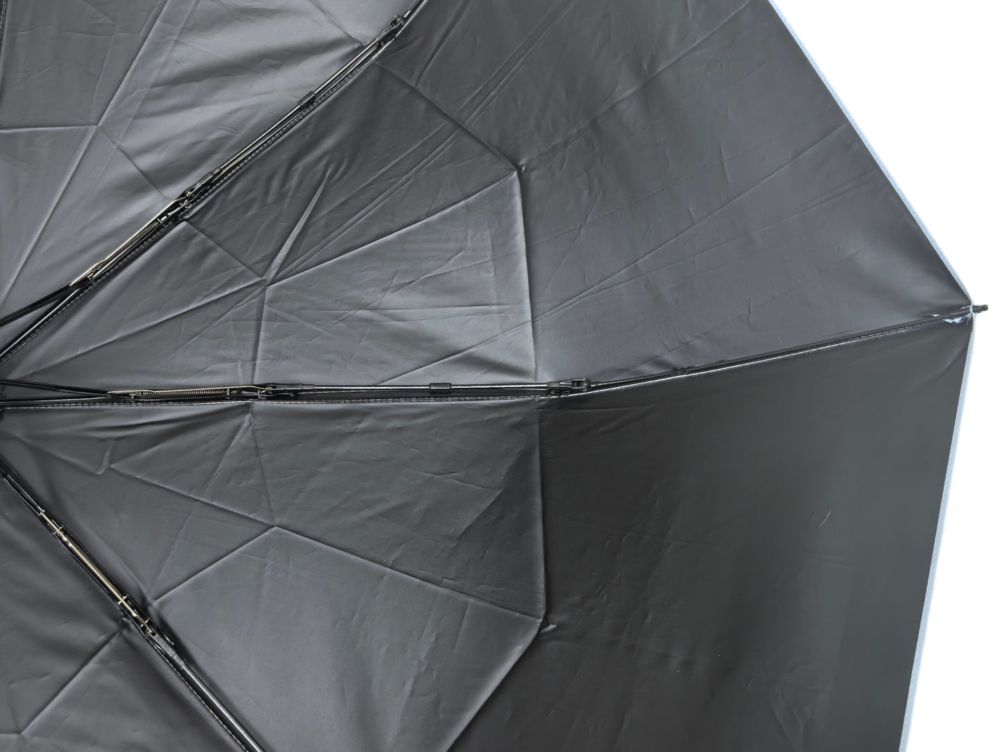 Three Folding Automatic Umbrella with Shape Memory Uv Coated for Sunny and Rainy Anti-rebound Safety Easy to Close