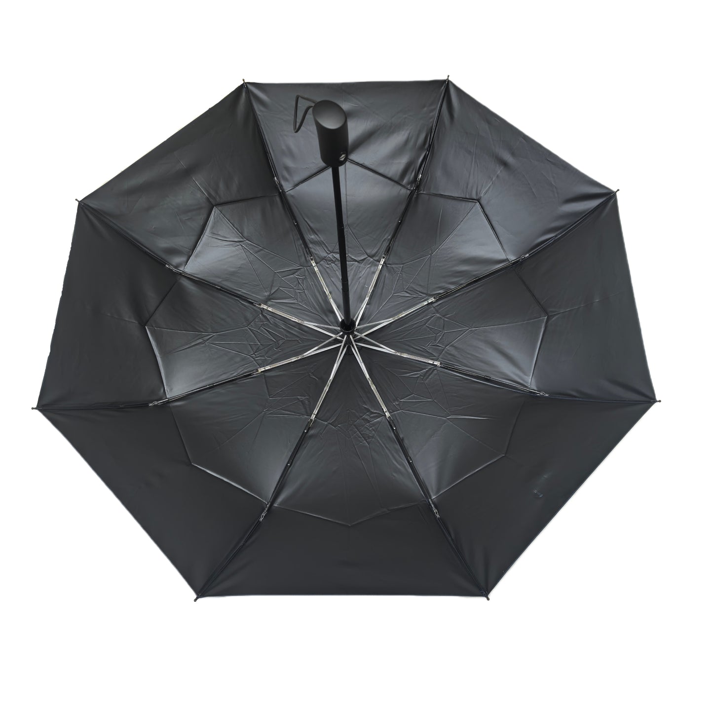 23 Inches Three Folding Automatic Umbrella with Shape Memory Uv Coated for Sunny and Rainy Anti-rebound Safety Easy to Close