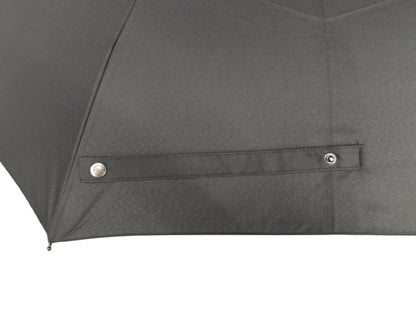 27 Inches Automatic 3-folding Umbrella Large Canopy Lotus Water-repellent Effect with Windproof Frame for Advertising Gift