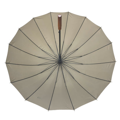 16K Straight Japanese Style Umbrella High-end  Customizable with Strong Windproof Frame