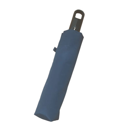 3-Folding Automatic Umbrella Quick Fold Shape Memory with Black UV Coated and Hook Loop Handle