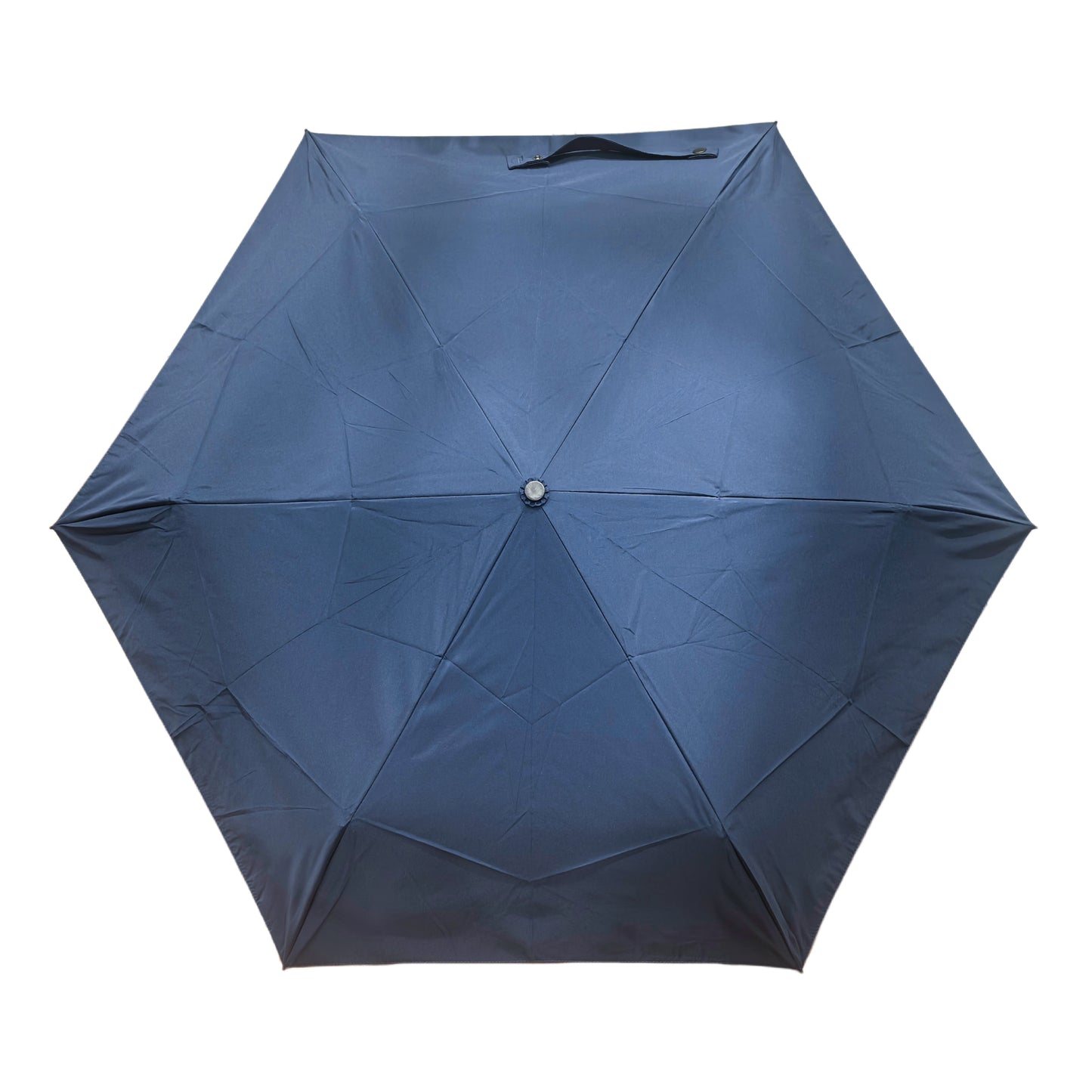 3-Folding Automatic Umbrella Quick Fold Shape Memory with Black UV Coated and Hook Loop Handle