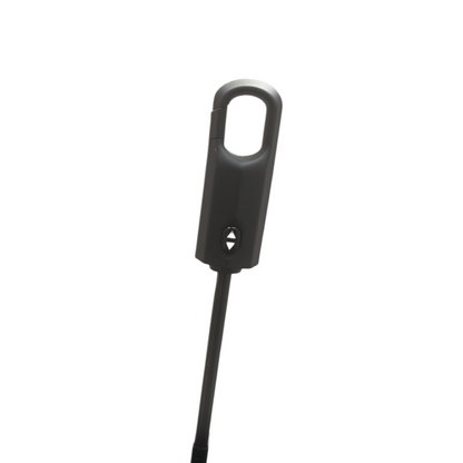 3-Folding Automatic Umbrella Quick Fold Shape Memory with Black UV Coated and Hook Loop Handle